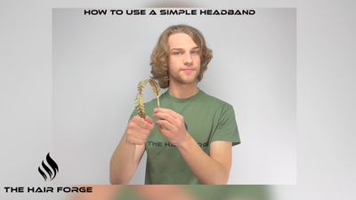 How to use a simple Headband;Men's Hair Accessories